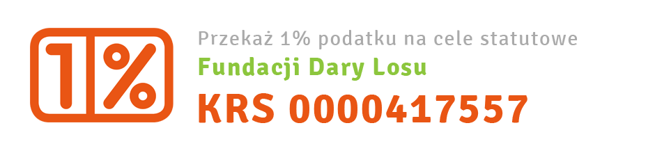 Przekaż 1% naszej organizacji